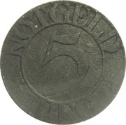 5 Pfennig - Boppard, Germany, 1919 reverse image
