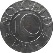 10 Pfennig - Boppard, Germany, 1919 reverse image