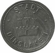 50 Pfennig - Dinslaken obverse image