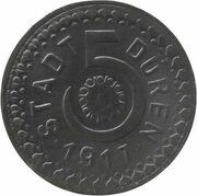 5 Pfennig - Düren obverse image