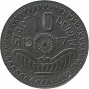 10 Pfennig - Düren obverse image