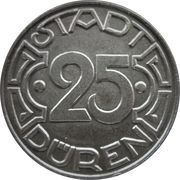 25 Pfennig - Düren 'ME' = 1 letter obverse image