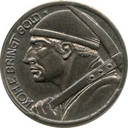 ½ Mark - Düren, Germany, 1919 reverse image