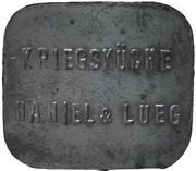 20 Pfennig - Düsseldorf Kriegsküche Haniel and Lueg obverse image