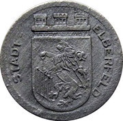 5 Pfennig - Elberfeld obverse image