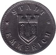 50 Pfennig - Emmerich obverse image