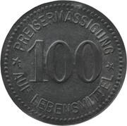100 Pfennig - Eschweiler, Germany, 1916 reverse image