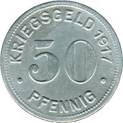 50 Pfennig - Essen, Germany, 1917 reverse image
