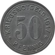 50 Pfennig - Gummersbach, Germany, 1917 reverse image