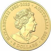 5 Dollars In the name of Elizabeth II - 6th Portrait - Mini Emu; Gold Bullion obverse image