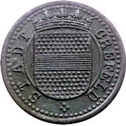 5 Pfennig - Crefeld obverse image