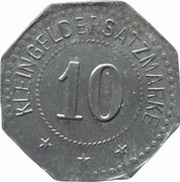 10 Pfennig - Langerfeld Alb. and E. Henkels, Germany,  reverse image