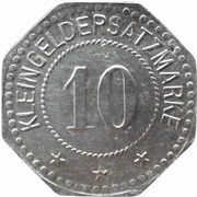10 Pfennig - Langerfeld Alb. and E. Henkels, Germany,  reverse image
