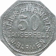 50 Pfennig - Langerfeld Alb. and E. Henkels obverse image