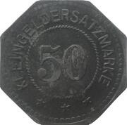 50 Pfennig - Lank, Germany,  reverse image