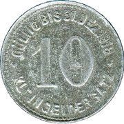 10 Pfennig - Mettmann Wagner and Englert G.M.B.H., Germany,  reverse image