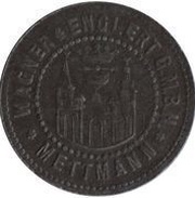 10 Pfennig - Mettmann Wagner and Englert G.M.B.H. obverse image
