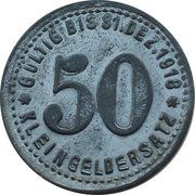 50 Pfennig - Mettmann Wagner and Englert G.M.B.H., Germany,  reverse image