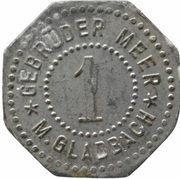 1 Pfennig - Mönchengladbach Gebrüder Meer obverse image