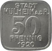 50 Pfennig - Mülheim an der Ruhr obverse image