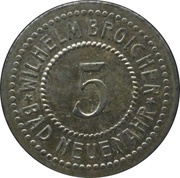 5 Pfennig - Bad Neuenahr Wilhelm Broicher obverse image