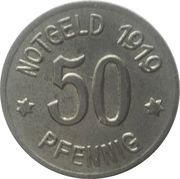 50 Pfennig - Oberwesel, Germany, 1919 reverse image