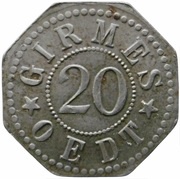 20 Pfennig - Oedt Girmes obverse image