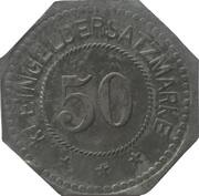 50 Pfennig - Oedt Girmes, Germany,  reverse image