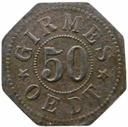 50 Pfennig - Oedt Girmes obverse image