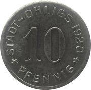 10 Pfennig - Ohligs obverse image