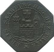 1 Pfennig - Saarburg, Bezirk Trier obverse image