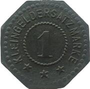 1 Pfennig - Saarburg, Bezirk Trier, Germany,  reverse image