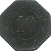 10 Pfennig - Saarburg, Bezirk Trier, Germany,  reverse image