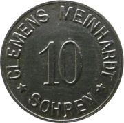 10 Pfennig - Sohren Clements Meinhardt obverse image