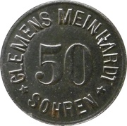 50 Pfennig - Sohren Clemens Meinhardt obverse image