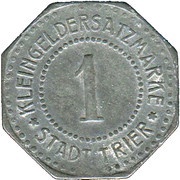 1 Pfennig - Trier, Germany, 1917 reverse image