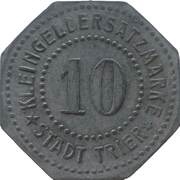 10 Pfennig - Trier, Germany, 1917 reverse image