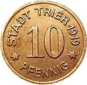 10 Pfennig - Trier obverse image