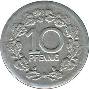 10 Pfennig - Vohwinkel, Germany, 1918 reverse image
