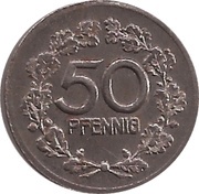 50 Pfennig - Vohwinkel, Germany, 1918 reverse image