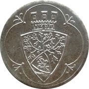 10 Pfennig - Wald im Rheinland, Germany, 1919 reverse image