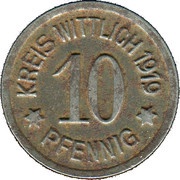 10 Pfennig - Wittlich obverse image