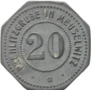 20 Pfennig - Meuselwitz Prehlitzgrube obverse image