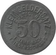 50 Pfennig - Meuselwitz, Germany, 1918 reverse image