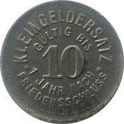 10 Pfennig - Schmölln, Germany, 1920 reverse image