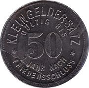 50 Pfennig - Schmölln, Germany, 1920 reverse image
