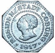 10 Pfennig - Coburg obverse image