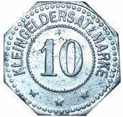 10 Pfennig - Coburg, Germany, 1917 reverse image