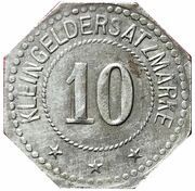 10 Pfennig - Coburg, Germany, 1917 reverse image