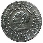 10 Pfennig - Coburg obverse image